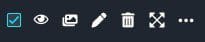 Bottom toolbar Object Detection