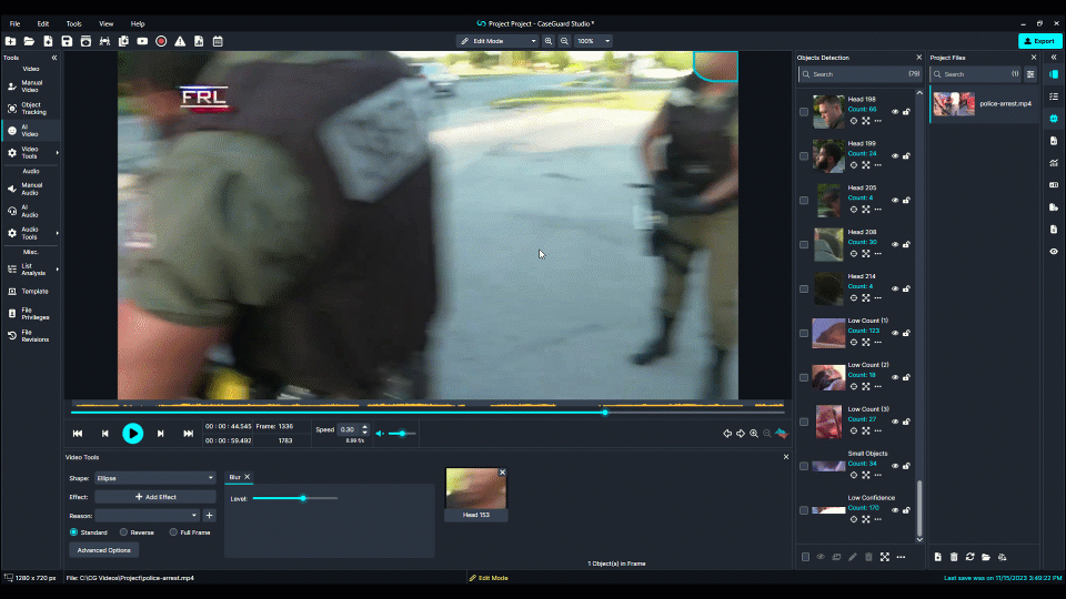 Disable effect