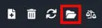 Open folder button for accessing files