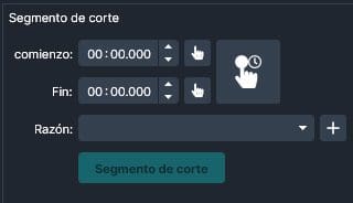 segmento-de-corte | CaseGuard Cut Segment Panel in Spanish