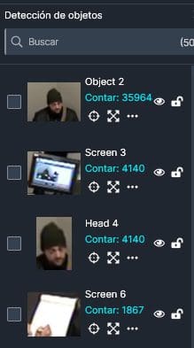 deteccion de objetos 2 | CaseGuard Object Detection Panel in Spanish