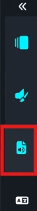 Please confirm the function of this icon in the app (sidebar button). Without context I cannot determine its meaning.