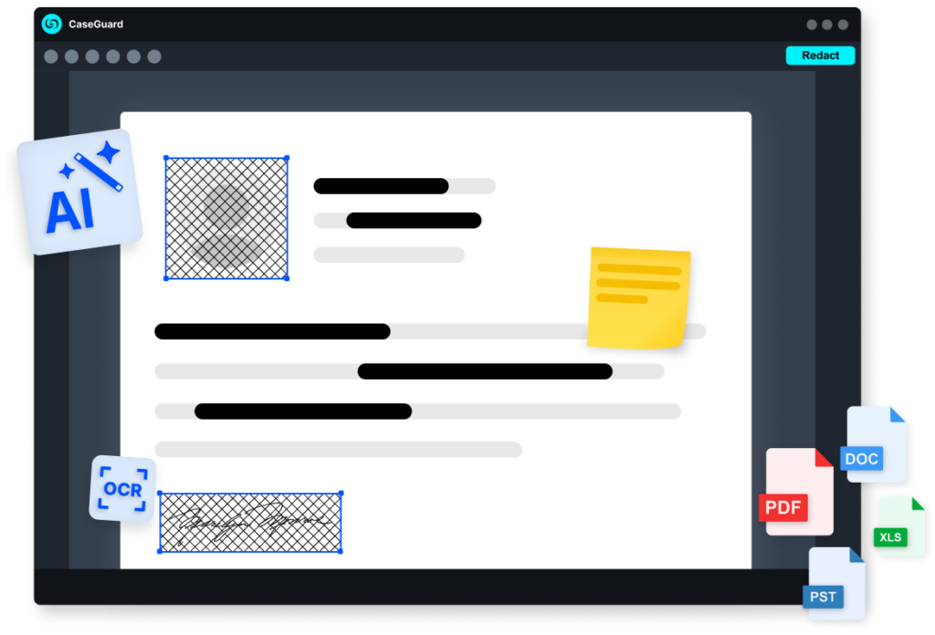 How to Redact a Bank Statement with CaseGuard