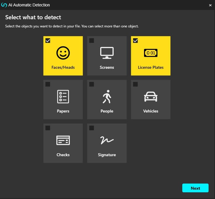 CaseGuard Studio automatic detection pop up
