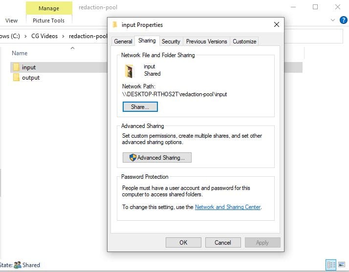 caseguard-redaction-pool-folders