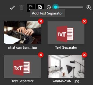merge-media-text-separator