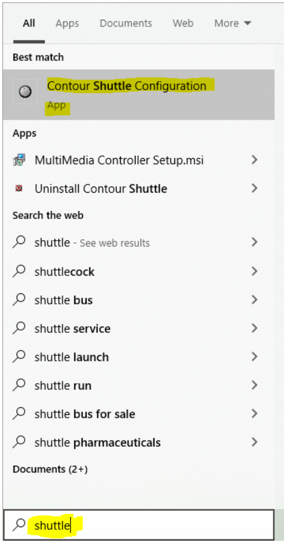 search-shuttle-pro-configuration