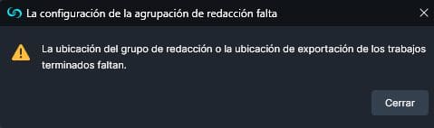 redaccion-grupo-error | CaseGuard Error Message for Pool Redaction in Spanish