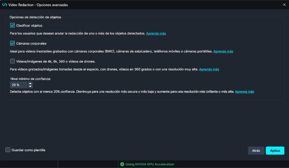 AI video options in Spanish