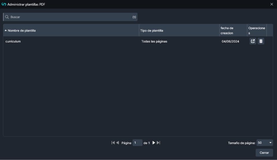 template-options | CaseGuard Template options in Spanish