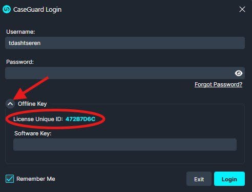License-Unique-ID | CaseGuard