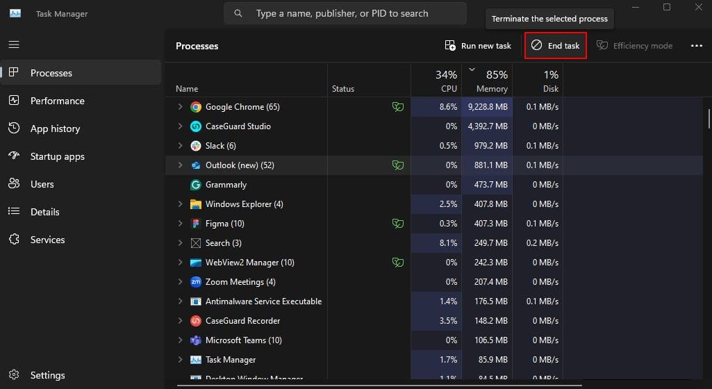 end-task-task-manager | CaseGuard end-task-task-manager