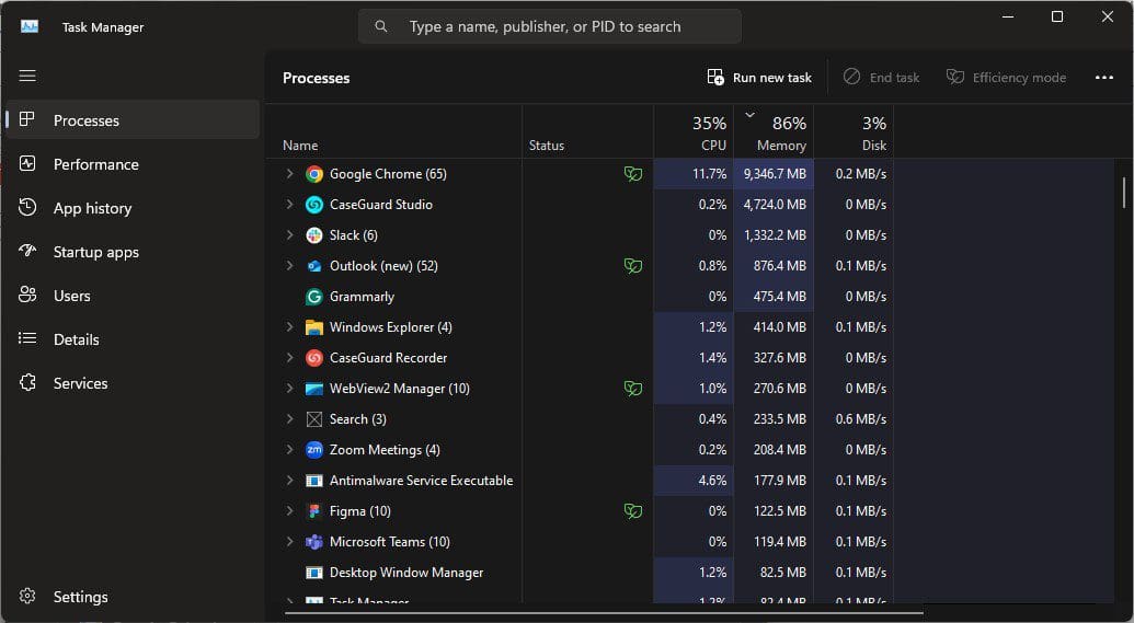 task-manager-window | CaseGuard task-manager-window