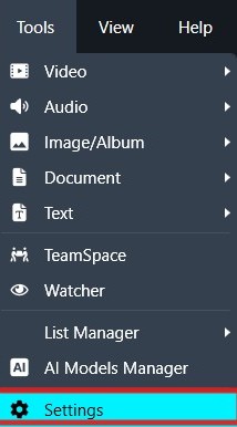 Settings | CaseGuard