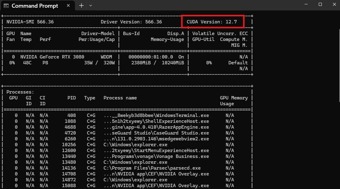 cuda-version-location | CaseGuard cuda-version-location