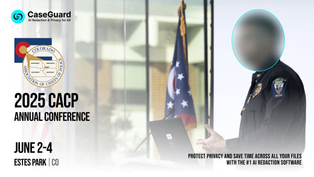 CaseGuard attends the 2025 Colorado Association of Chiefs of Police Conference in Estes Park, CO, June 2-4.