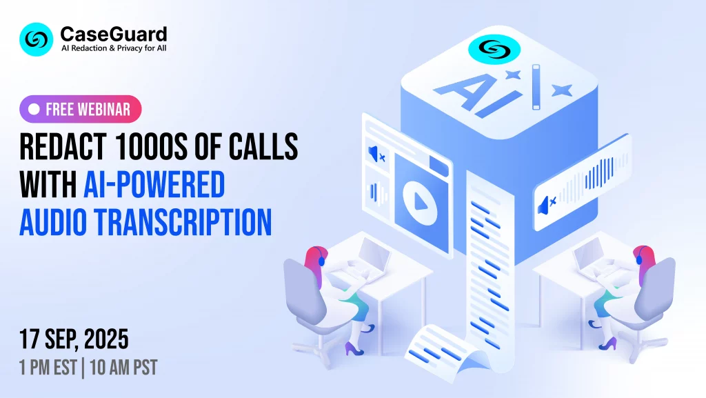 How Agencies Redact 1000s of Calls with AI-Powered Audio Transcription