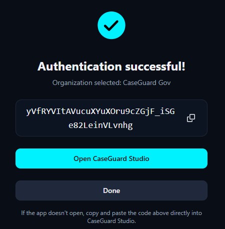 authentication | CaseGuard