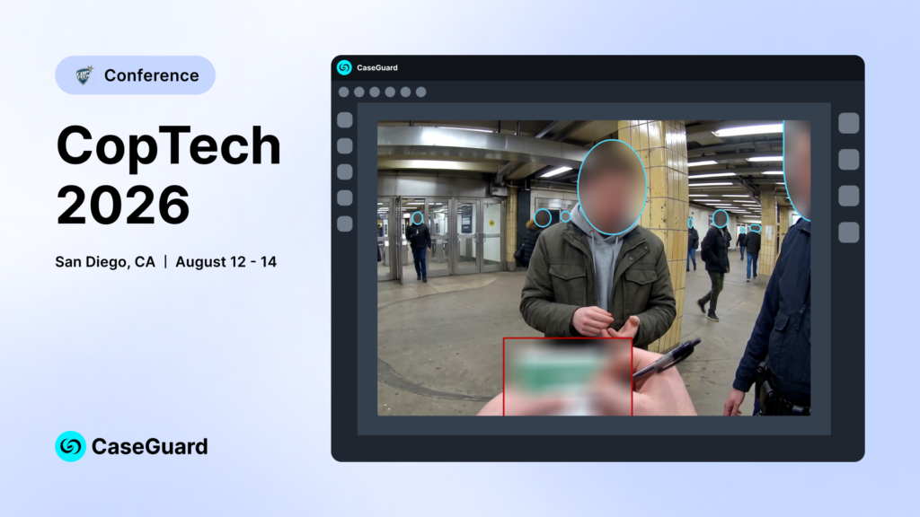 CaseGuard will be exhibiting at theCopTech 2026 in San Diego, CA from August 12 to August 14.